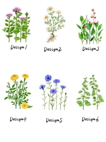 1pc Customized Fashionable Canvas Tote Bag, Floral & Text Design, Unique, Large Capacity, Lightweight, Foldable, Personalized With Letter, Name, Slogan, Suitable For Shopping, Daily Use, School, Office, Storage - White - View 8