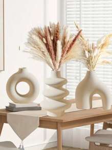 Modern Vase Home Decoration Bohemian Style Round Frosted Vase Simple Vase Table Wedding Decoration, Farmhouse Decoration Wedding Table Office Decorations.