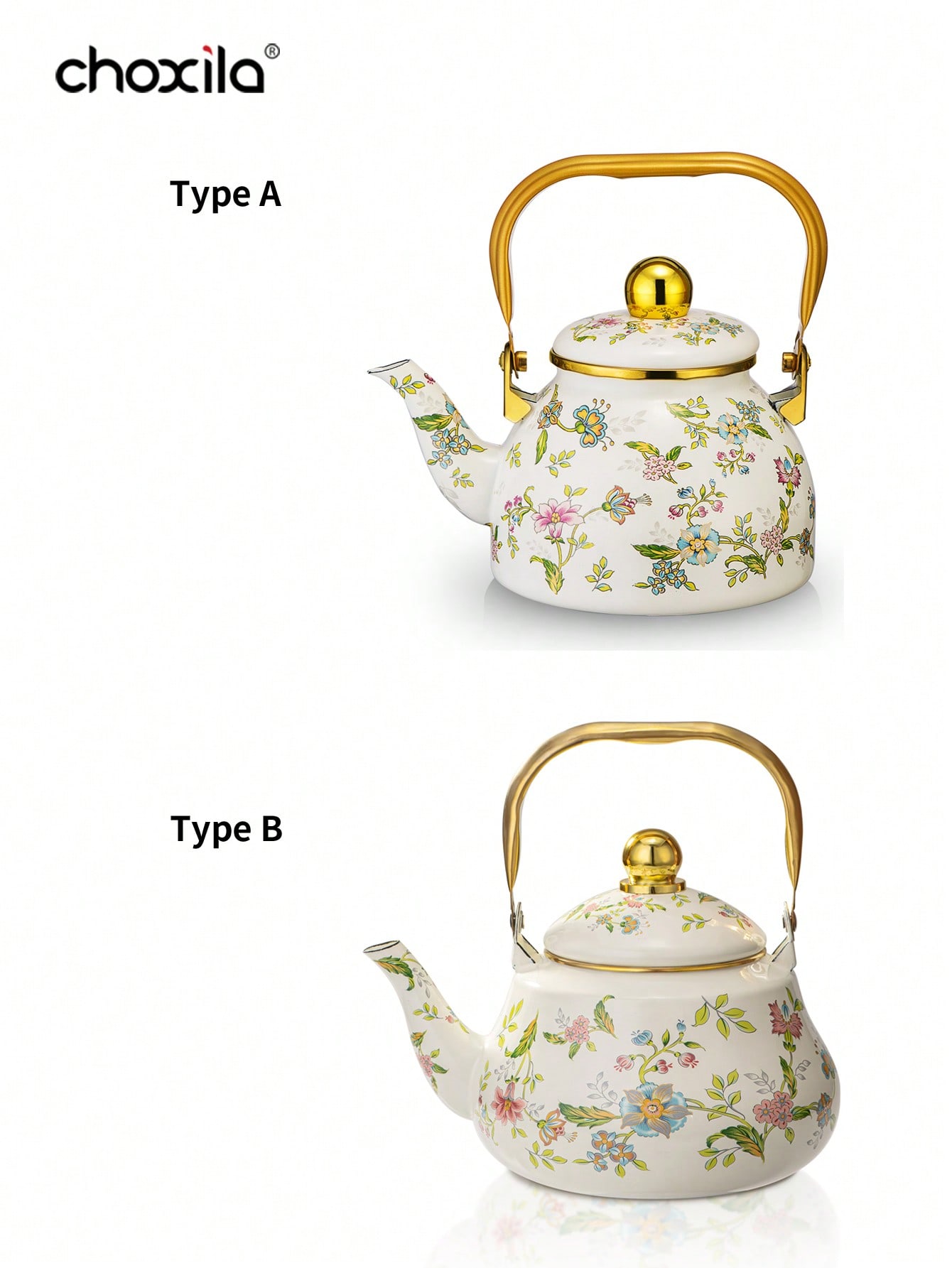 براد شاي مينا سعة كبيرة