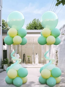 1/2pcs 120cm Balloon Column Kit, Balloon Tower Assembly Kit For Birthday, Graduation Ceremony, Wine Party, Bachelor Party, Bridal Shower, Wedding, Engagement Party, Anniversary, Gender Reveal, New Year Decora