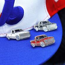 1/2/3 piezas Clip para gorra de golf, Pasador de gorra de béisbol de metal único para auto - Accesorio de sombrero con estilo - Multicolor - Ver 12