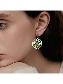 1 Set 2 Stile chinesischer Stil Ohrringe, Halskette, Anhänger Silikon Form, Brosche, Schmuckherstellung DIY, geeignet für Damen Alltagstragen