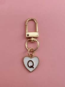 HAILIAN A Bag Pendant Designed Based On English Letters, With A Fashionable And Simple Style, Suitable For Halloween Costume Matching, Suitable For College Students And Elementary School Students Bag Pendant, Car Keychain, Birthday, Holiday, Back To School Season, Halloween Small Gifts - White - View 19