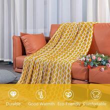 Sofa Blankets, Throw Blankets & Nap Blankets - ola amarilla - View 5