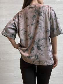 Women Oversized T Shirts Loose Fit Crew Neck Short Sleeve MovementTops Casual Blouse Y2K 2024 Basic Tee