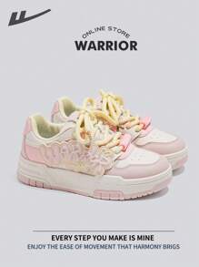 WARRIOR Warrior Women's Skateboarding Shoes Spring And SummerLightweightComfortableBreathableModest Style Casual Yet SleeksneakersApplicable Throughout The Yearwear-ResistingAll-Day WearTraining SneakersRunning Shoes