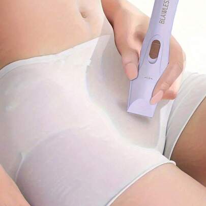 Rechargeable 3-In-1 Electric Razor For Women - Painless Hair Trimmer For Face, Nose, Eyebrows, Beard, Hair Trimmer For Women ,Face Razor,Hair Removal,Mustache, Arm, Leg, Armpit, And Bikini - Portable Body Shavers Set Rechargeable Grooming Kit Holiday Gift, Holiday Gift(150mAH)