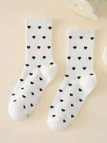 1/3/5Pairs Female Butterfly Pattern,Women's Socks, Mid Length Socks, Colorful Pattern Socks, Round Neck Socks, High Length Socks, Soft Women's Socks, Crew Sports Socks, Fabric Women's Socks, Cute Socks, Girls' Socks, Sheer Socks, Slouchy Socks, Cute Socks, Crew Sports Socks, Fall - Multicolor - View 8