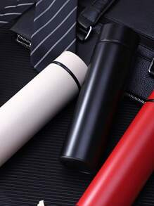 1 Cốc du lịch đựng cà phê nóng, Bình chân không sáng tạo bằng thép không gỉ, Bình nước giữ nhiệt đựng đồ uống nóng và lạnh - Cốc du lịch nóng - Hoàn hảo cho đồ uống mùa hè và mùa đông, Bình giữ nhiệt, Bình đựng nước dùng cho ngày tựu trường, Có thể dùng làm quà tặng, Quà tặng Ngày của Mẹ, v.v. - Nhiều màu - Xem 5