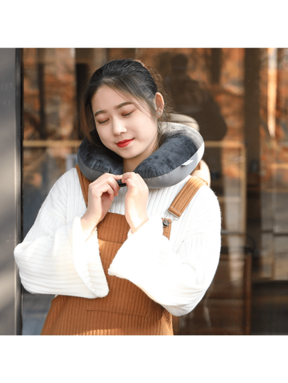 Shaped Kussen Slow Rebound Memory Foam Travel Office Nap Car Neck Sleeping Cervical Airplane Wind Student Com Tafel view 3