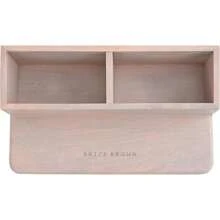 Chic Kitchen Space-Saving Storage -Wooden Kitchen Organizer Spice Rack | Makeup And Accessory Desk Organizer | Cutlery Rack | Bathroom Organizer | Desk Organizer And Cutlery Holder Pink