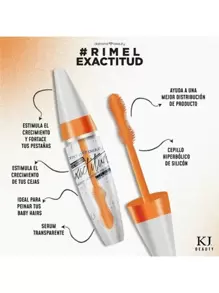 Rimel Serum para Pestañas Exactitud Diamond beauty Alargador Fortalecedor Pestañas Rimel Transparente, Rimel tratamiento para pestañas, Halloween Belleza & Salud Maquillaje , She , pestañas , Cosmética, primer. Rimel Transparente Exactitud. - transparente - Ver 6