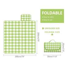 1 件野餐毯，203.2 厘米 X 203.2 厘米户外野餐毯，无纺布防水防潮垫，适用于海滩、草原，可折叠便携，易于清洁，防水、防沙（黄色和绿色）礼物生日毕业地毯地毯门垫房间装饰客厅地毯厨房地毯卧室装饰毯子和盖毯卧室地毯家居装饰浴室装饰房间装饰用品客厅装饰办公室装饰家居装饰家居装饰客厅浴室地毯房间装饰美学 - 彩色 - 查看 4