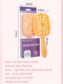 WANMEI Curl Defining Brush 3Pcs, Curly Roll Comb, Curl Hair Separating Brush For Curly Hair Wet, Shaping And Defining Curls For Women And Men To Reduce Pulling Volumizing Hair Comb Root Clips For Curly Hair Volume, Volume Clips For Roots At The Top, Hair Root Lifting Fluffy Comb Clip Volumizer Tool,Hair Brush,Comb,Hair Tools,Hair Products And Accessories For Barber Salon Beauty Travel Essentials