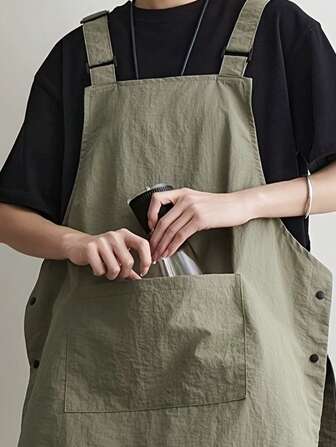 Tablier anti-taches pour manucure, barbier d'extérieur, service de café, cuisine à domicile, salopette réversible unisexe, cadeau de fête. Outils de coiffure, produits et accessoires de coiffure pour les salons de beauté, essentiels de voyage