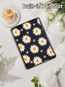 Funda protectora para tableta con ranura integrada para lápiz, compatible con iPad de 10.a generación, iPad Air 4.a/5.a generación de 10,9 pulgadas, Tab A7 Lite de 8,7 pulgadas, S6 Lite de 10,4 pulgadas, protección contra caídas en las cuatro esquinas, agarre con una sola mano