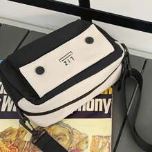 Crossbody Bag Men's Small Body Bag Coin Wallet Messenger Bag Simple Shoulder Bag College Bag Sling Bag - Multicolor - View 9