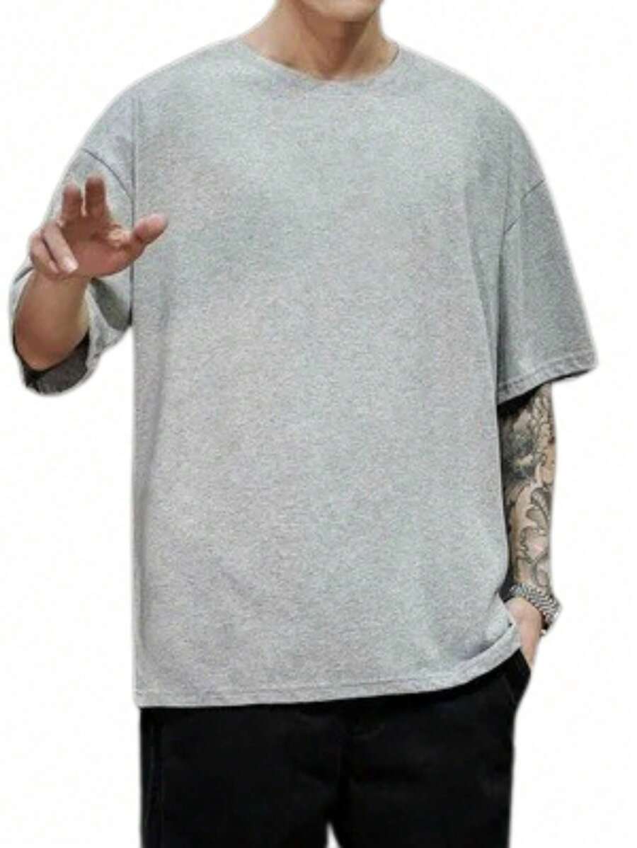Men T-Shirts - Grey - View 1
