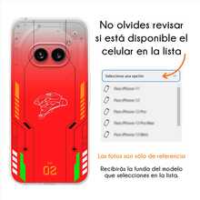 Funda Compatible con Nothing Production Model Unit 02 Neon Genecis, Protector para Nothing , Case para Nothing Production Model Unit 02, Carcasa para Nothing   Anticaídas a Prueba De Golpes Ebangetion TPU. - Transparente - Ver 4
