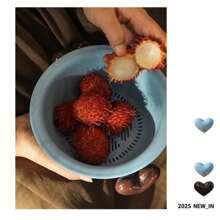 2 Packs Of Girly Heart Drain Basin Set Convenient And Practical Design Sense Suitable For Kitchen And Home Use Modern Drain Pan Perfect For Preparing And Cleaning Up Food With Ease - Multicolor - View 7