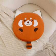 15.75*15.75*1.5in New Red Panda Koala Seal Memory Foam Cushion Pillow, Protects The Buttocks, Warms Up When Sitting, Office Cushion, Futon Mat, Comfortable Fabric, Soft And Skin-Friendly, Not Tired After Sitting For A Long Time, Full Filling, Living Room And Bedroom Sofa Decoration