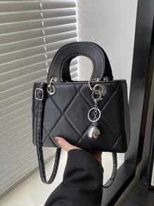 Bolso de hombro de estilo elegante de marca nicho de moda