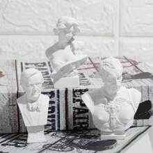 Minifiguur Beroemdheden Huisdecoratie Tekenen Oefening Gipsbeeld Beroemde Sculptuur Gipsbuste Portretten Griekse Mythologie