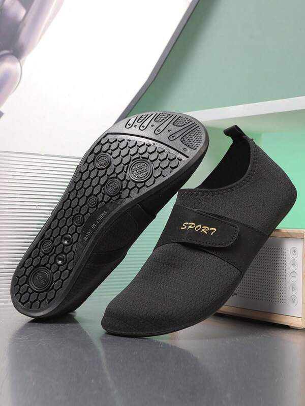 Unisex Indoor Fitness Shoes, Soft Bottom, Lightweight, Anti-Slip, House Workout, Yoga, Dance, Lightweight, Fashion Training Shoes