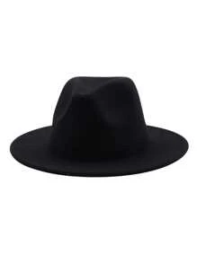 1 pièce Bonnet tricoté épais unicolore, unisexe, convient pour le port quotidien et les fêtes. Excellent choix de cadeau, élégant pour Halloween