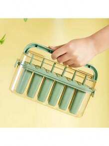 New Creative Ice Cream Mold, Homemade DIY Ice Pop Maker, Portable Sealed Ice Lolly Mold Box, Holiday Gift - Multicolor - View 7
