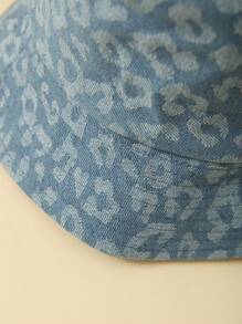 1pc Solid Color Casual Polyester Jacquard UV-Proof Reversible Bucket Hat, Fashionable & Versatile For Outdoor, All Season - Double-sided Bucket Hat - View 6