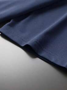 Kit 3 Men's Paris T-Shirt 100% Cotton Unisex Cotton Shirt Blouse New Release - 藍色 - 查看 2