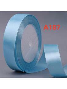 25 码 2 厘米宽丝带缎带玫瑰花丝带适用于婚礼礼品包装装饰 DIY 工艺品， - 彩色 - 查看 16