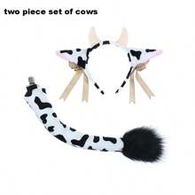1pc King Of The Forest Big Lion Headband, Animal Lion Ears Headband, Costume Prop Lion Headband, Lion Ears Headband, Animal Cow Ears Headband, Animal Sheep Ears Headband - Suitable For Halloween, Christmas Costumes