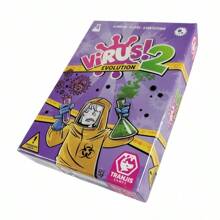 1/2PCS,Tranjis Games - VIRUS! Evolution Card Game (Expansion Pack) - Card Game (TRG-12evo), The Most Contagious Card Game, English French Spanish, The Most Popular Card Game, Multiplayer, For 2-6 Players, Valentine's Day Game, New Year Game, Wedding Game, New Year Gift, Valentine's Day Gift, For Family Gatherings Wedding Parties - 彩色 - 查看 7