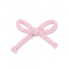 10pcs Knitted Bow Hair Clips Decor, DIY Handmade Accessories - Multicolor - View 6