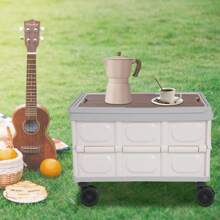 Heavy Duty Garden Cart Trolley Festival Hand Truck Wagon Folding Sides Outdoor Decor - 1 - View 3