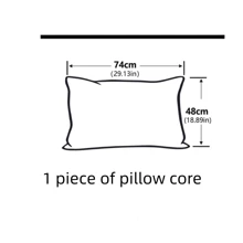 1pc Rainbow Striped Pillow, Ultra Soft & Comfortable, Sleep Enhancing & Neck Support, Bedding, Fluffy, Elastic, Breathable, Washable, Suitable For Room, Bedroom, Hotel, Sofa Napping