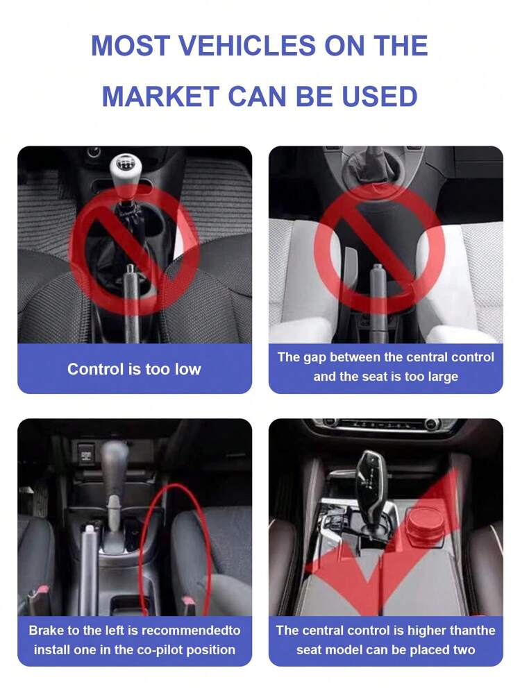 Car Seat Gap Storage Box - Large Capacity Design, Convenient Access, Prevents Items From Falling, Easy Installation, Suitable For Most Sedans, SUVs And Trucks - Perfect For Driver And Passenger Seats, Easy To Use, Keeps Car Interior Tidy, Car Seat Gap Storage Box, Armrest Storage Box, Practical Phone Holder - Multicolor - View 6