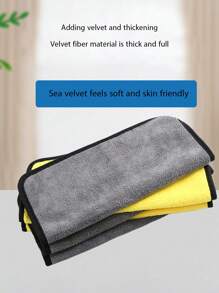 10pcs/1pc/2pcs/5pcs Ultrasoft Car Wash Microfiber Towel Car Cleaning Drying Cloth Car Care Cloth Detailing Car WashTowel ,500GSM Polishing Waxing Auto Detailing Towel Cloth Never Scrat