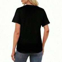 100% Cotton I Love My Sugar Mommy Gift For Sugar Mama Lovers T-Shirt - Black - View 2