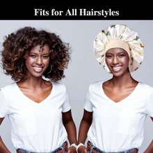 12 Packs Luxe Satin Bonnets For All Hair Types | Silk-Like Adjustable Sleep Caps Prevent Frizz & Breakage (Curly/Straight/Extensions),Bonnet,Shower Cap,Hair Products And Accessories For Barber Salon Beauty Travel Essentials,Back To School,Travel Holiday Essentials,Hair Accessories For Women,Hair,Barber,Hair Tools,Hair Products,Hair Care,Travel,Hair Stuff,Hairdressing Equipment,Accessories,Barbershop - Multicolor - View 4