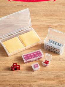 1 قطعة/5 قطع صناديق تخزين للثلاجة للحفاظ على الطازجة، حاوية تخزين طعام شفافة محمولة، مناسبة لتخزين الفواكه والجبن والصلصات، صندوق تغليف شرائح الجبن، صندوق جبن إعادة استخدام للثلاجة، مناسب للفواكه والخضروات والزبدة-أداة إنهاء ضرورية في المطبخ ، لوازم عودة للمدرسة