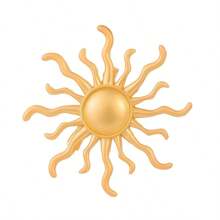 European & Retro Style Sunflower Brooch, Festival Niche Fashion Unique Sunflower Shape Pin, Unisex Coat Retro Brooch, Meaningful Graduation Season Gift! - Brooch - View 8