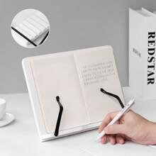 1 件阅读书架，多功能书桌书架，木制书夹学校用品，返校