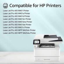 1-Pack Black Compatible Toner Cartridge Replacement For HP 80A CF280A, Fits LaserJet Pro 400 M401 MFP M425dn Printers - CF281A - Xem 10