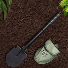 便携式折叠不锈钢救生铲多功能花园工具露营用品户外装备实用铲 - 2 color - 查看 1