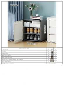 Multi-Tier High Capacity Dust-Proof Storage Shelf, Foldable Shoe Rack For Bedroom, Living Room, And Hallway, Suitable For Home Use