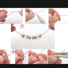500 Pieces Stainless Steel Ball Crimp Beads, Suitable For DIY Jewelry Making Accessories