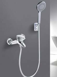 PVC Smooth Shower Hose 1.5M / 59 Inch With Anti-Twist Brass Connections - Universal Replacement, Flexible, Kink And Leak Proof - Silver - View 4